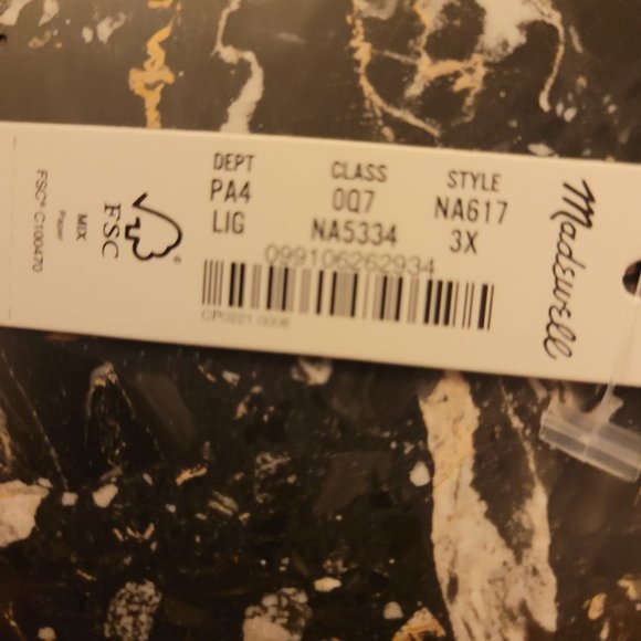 Linen and cotton blend plus size dress 3x - Picture 6 of 6